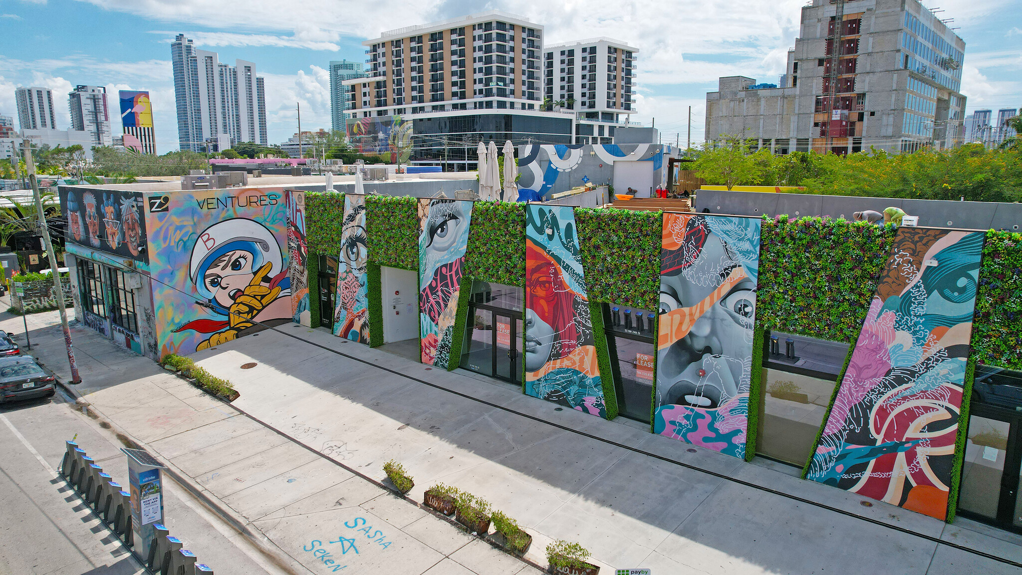 Wynwood Jungle shopping center Miami