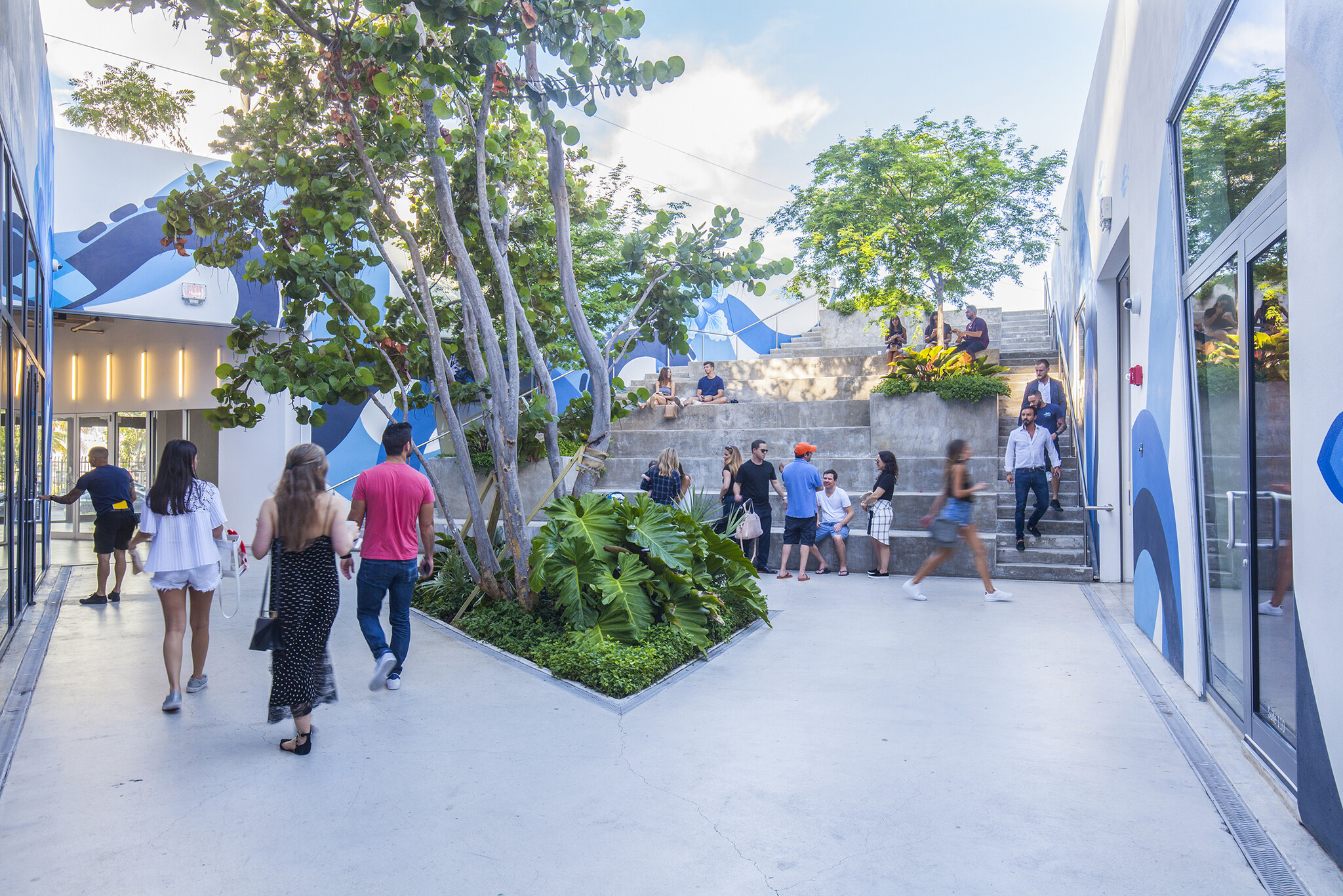 Wynwood Jungle shopping center Miami