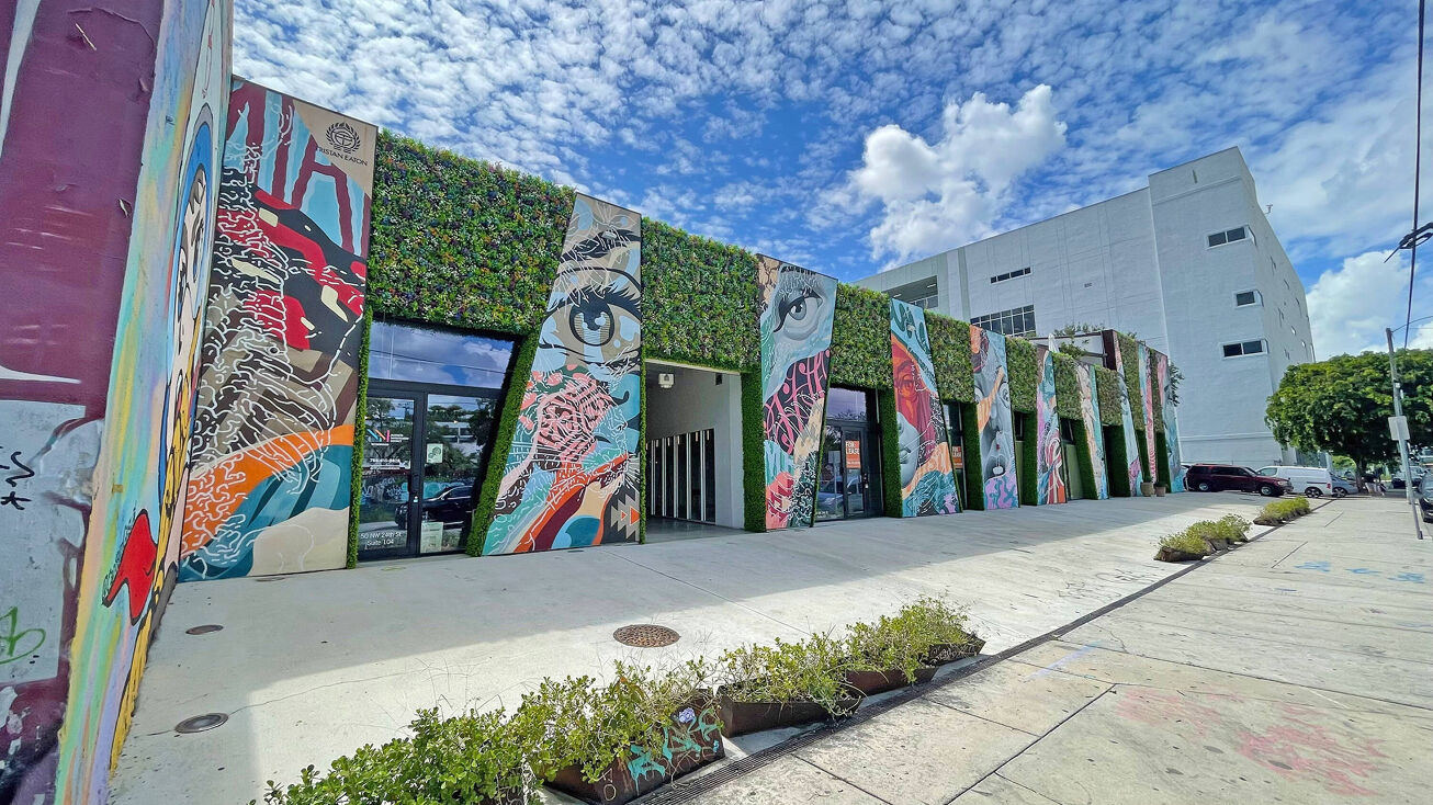 Wynwood Jungle shopping center Miami